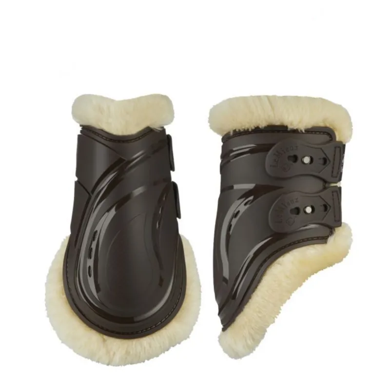 LeMieux Impact Reponsive Comfort Fetlock Boots - Brown